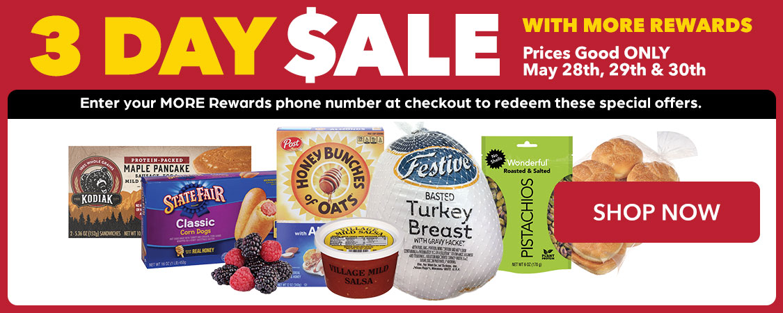 3 Day Sale