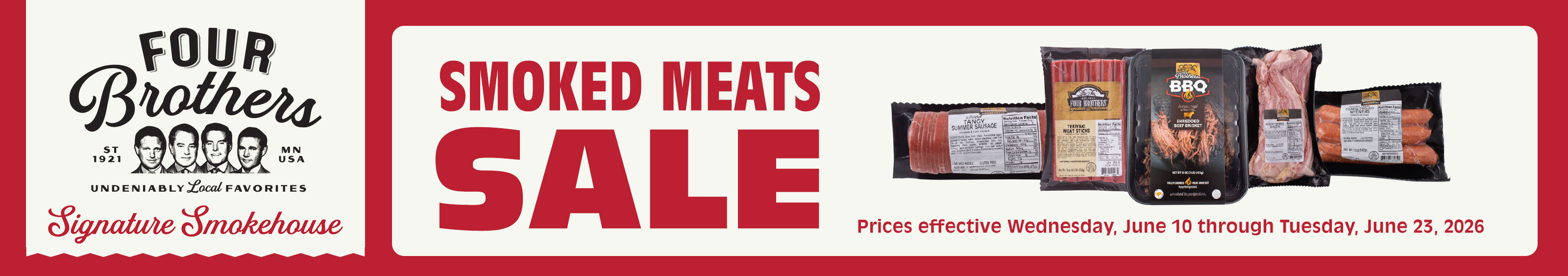 Four Bros Meat Sale