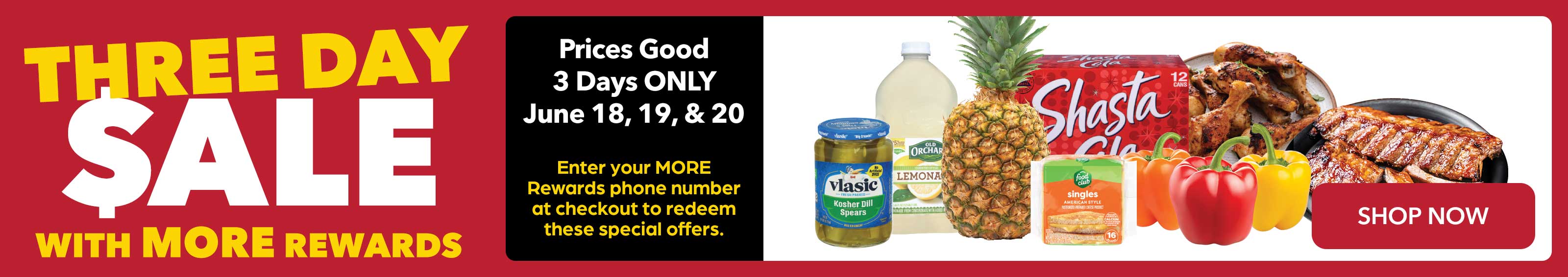 3 Day Sale