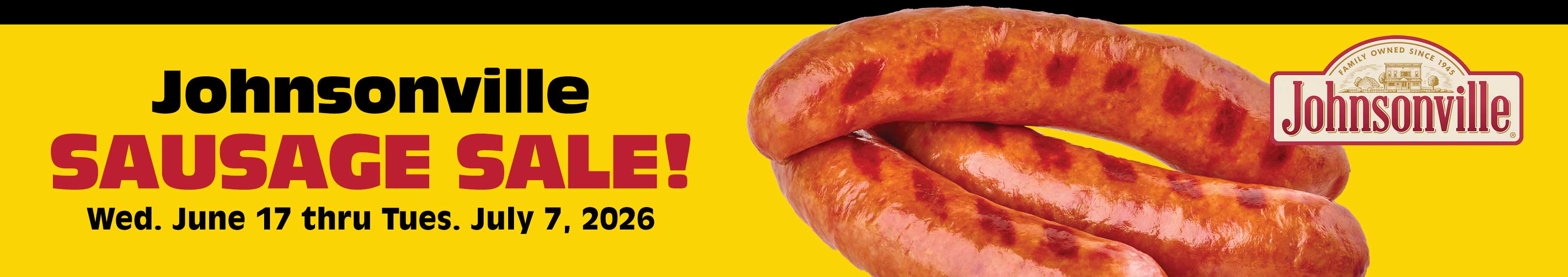 Johnsonville Sausage Sale