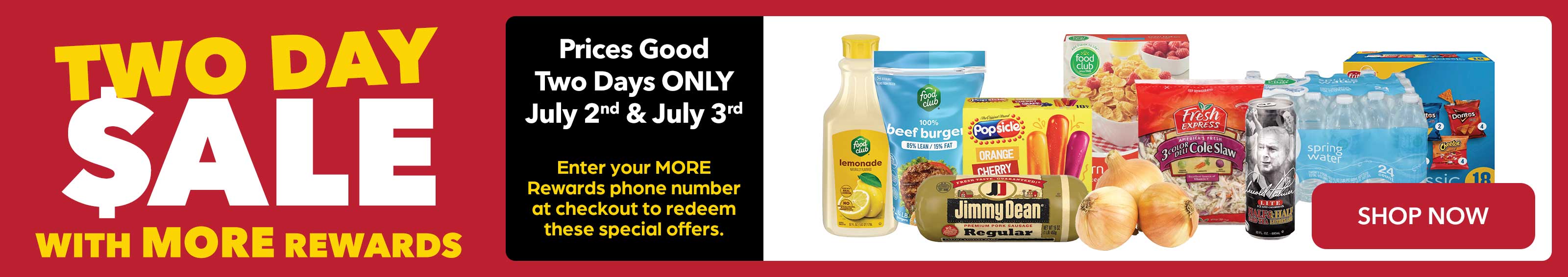 2 Day Sale