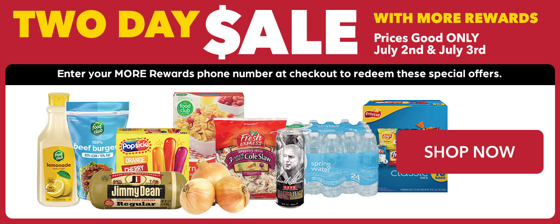 2 Day Sale