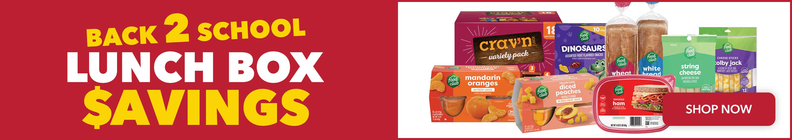 Back 2 School Lunch Box Savings