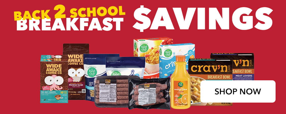 Back 2 School Breakfast Savings
