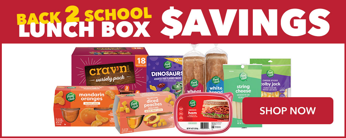 Back 2 School Lunch Box Savings