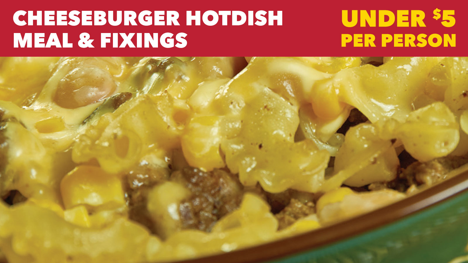 Cheeseburger Hotdish