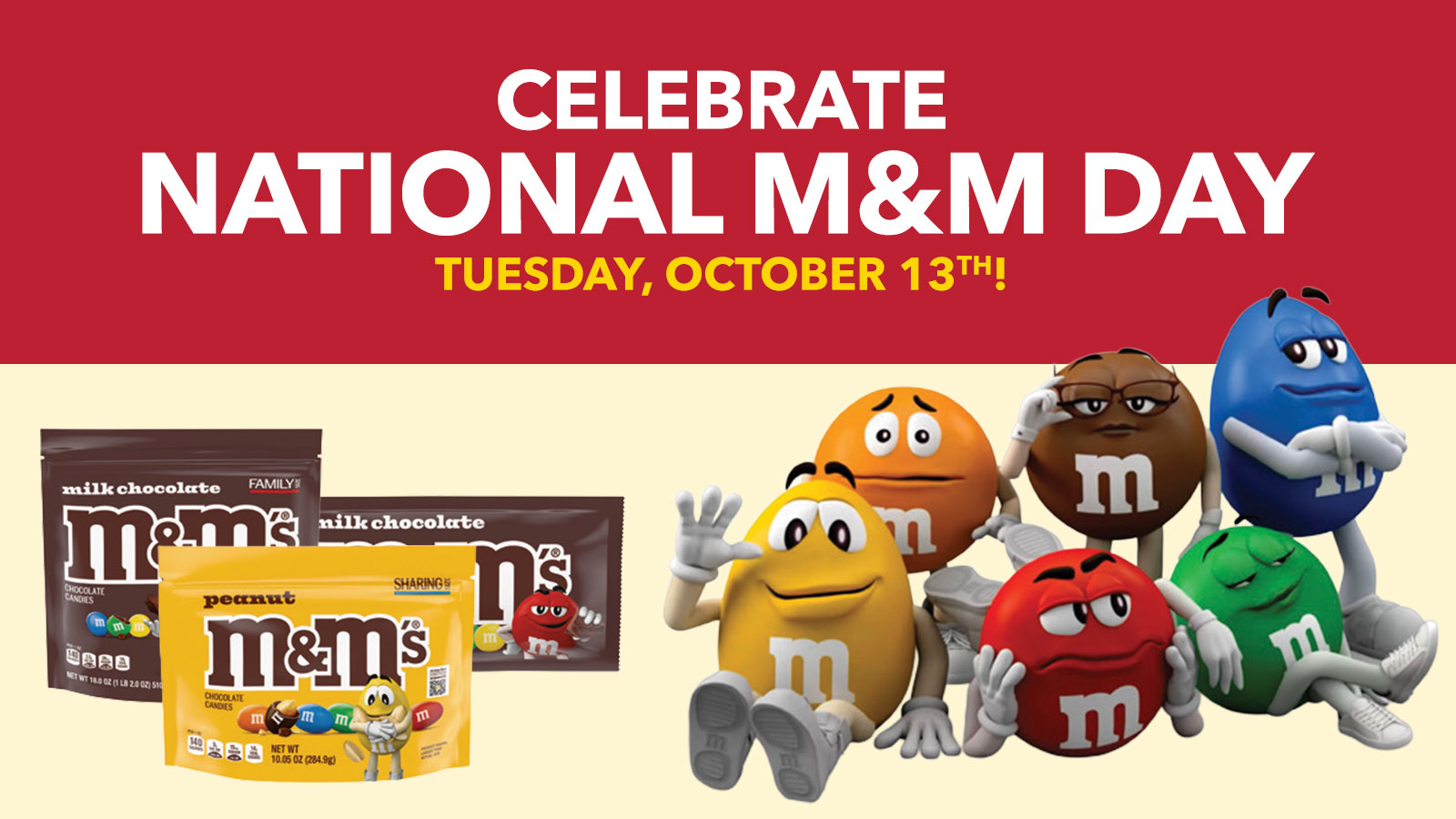 Celebrate National M&M Day