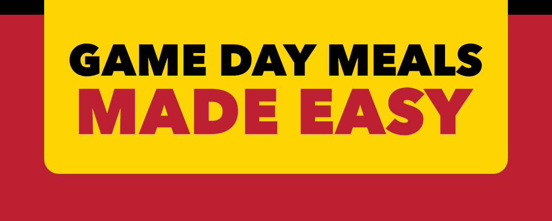 Game Day Meals