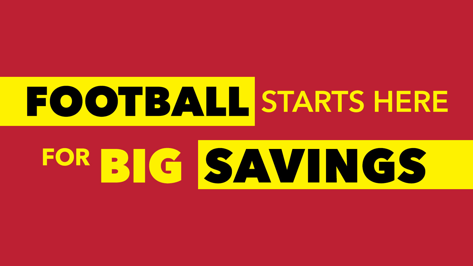 Football Savings