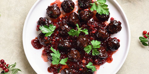 Cranberry Meatballs
