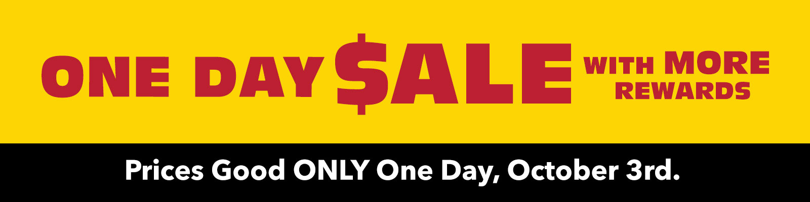 One Day Sale