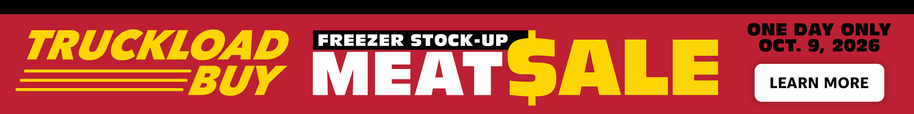 Truckload Buy Meat Sale