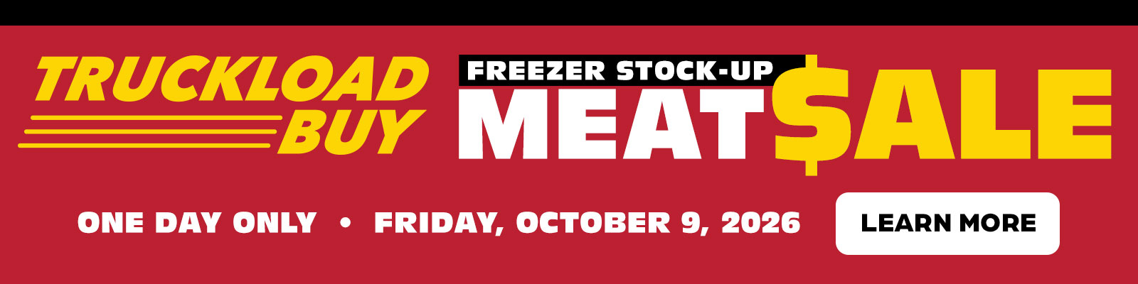 Truckload Buy Meat Sale