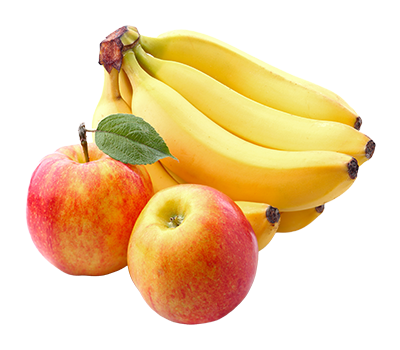 Banana or apple