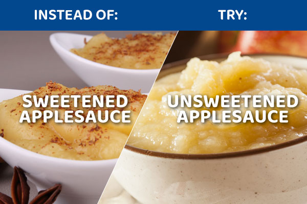 Unsweetened applesauce