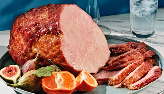 Honey Orange Glazed Ham