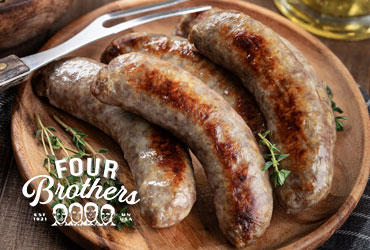 Four Brothers Signature Smokehouse Cherry Bomb Brats
