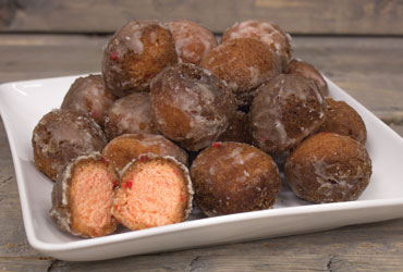 Cherry Donut Holes