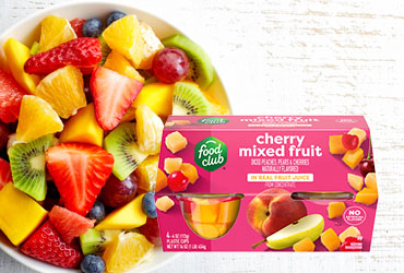 Food Club Cherry Mixed Fruit