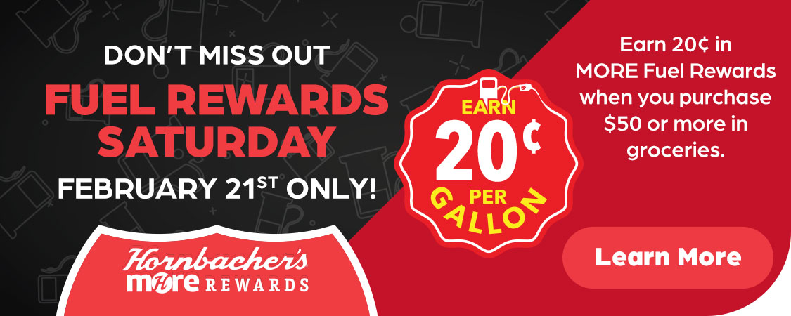 Don't miss out Fuel Rewards Saturday, February 21st only!