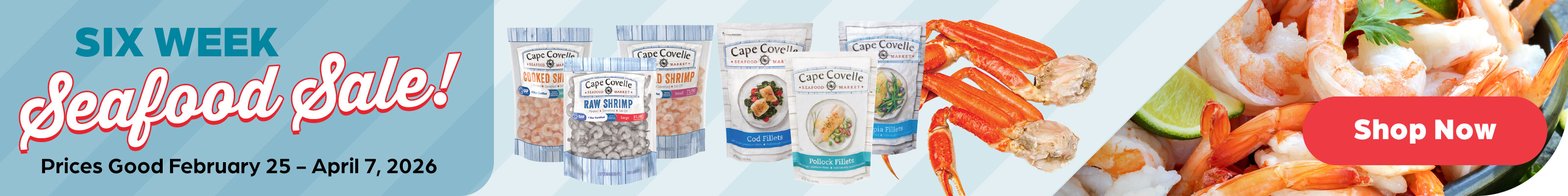 6 Week Seafood Sale