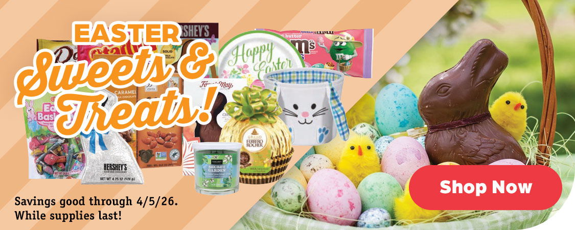 Stock Up on Easter Goodies