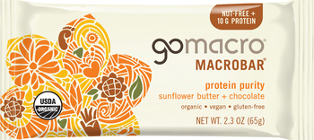 Gomacro Sunflower Butter + Chocolate Protein Purity Macrobar