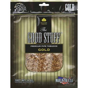 Good Stuff Premium Pipe Tobacco-Gold