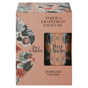 Two Chicks Tequila Grapfruit Cocktail - 4/355 ML. Cans