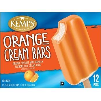 Kemps Orange Cream Bars