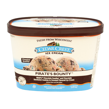 Cedar Crest Pirates Bounty Ice Cream