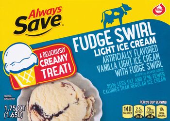 Always Save Vanilla Fudge Ice Cream