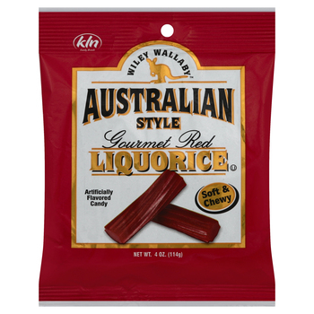 Wiley Wallaby Gourmet Red Australian Style Liquorice