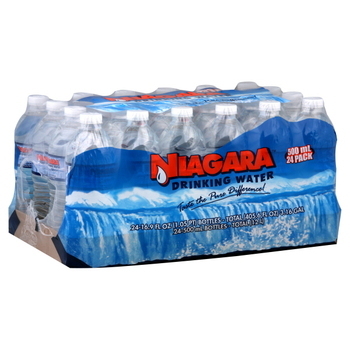 Niagara Bottled Drinking Water 24/ 16.9 oz Bottles