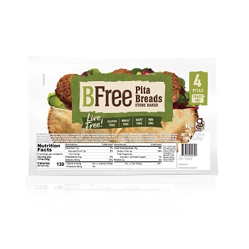 BFree Gluten Free Stone Baked Pita Breads