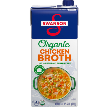Swanson Free-Range Organic Chicken Broth