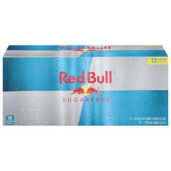 Red Bull 12 Pack Sugarfree Energy Drink