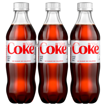 Diet Coke Cola Soda - 6/.5 Lt. Bottles