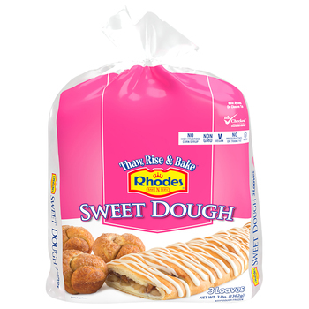 Rhodes Sweet Dough - 3 Loaves