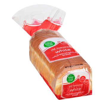 Food Club Old Fashioned White Enriched Bread