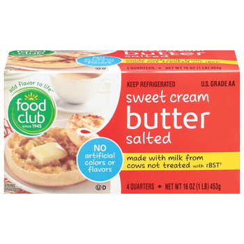 Food Club Salted Sweet Cream Butter