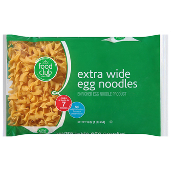 Food Club Extra Wide Egg Noodles