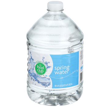 Food Club Spring Water - 3 Liter