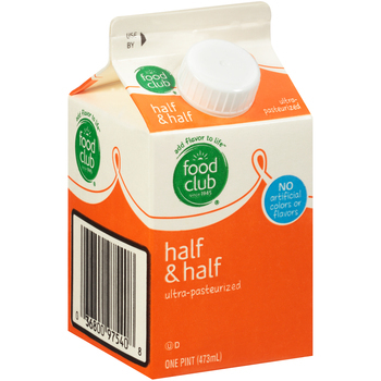 Food Club Ultra-Pasteurized Half & Half