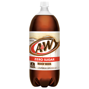 A&W Zero Sugar Root Beer - 2 lt.