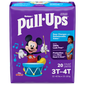 Huggies Pull-Ups 3T-4T (32-40 lbs) Disney Junior Mickey Training Pants