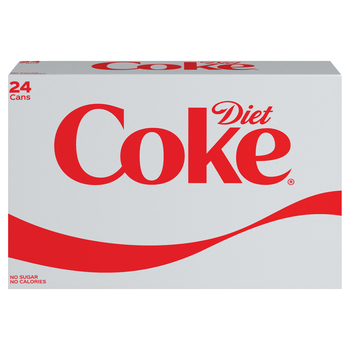 Diet Coke Cola - 24/12 oz. Cans