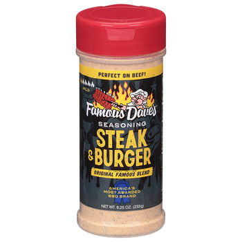 famous daves steak burger seasoning – Crazy Jamie