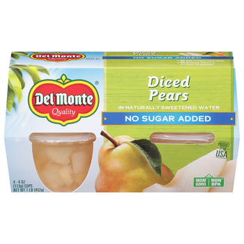 Organic Diced Pears