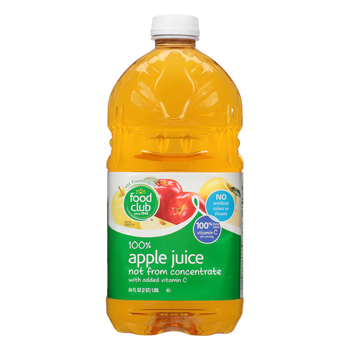 Food Club 100% Apple Juice - Not From Concentrate